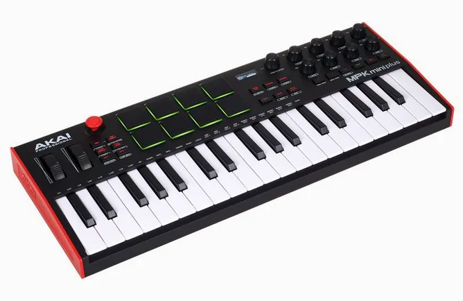 AKAI Professional MPK mini Plus, vy 3
