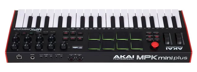 AKAI Professional MPK mini Plus, vy 4