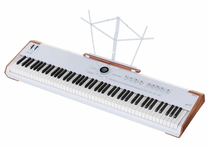 Arturia AstroLab 88 framifrån mot vit bakgrund