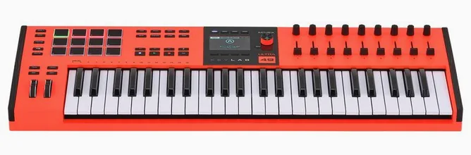 Arturia KeyLab 49 mk3 Ultra, vy 2