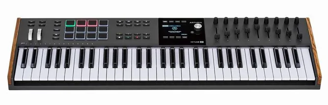 Arturia KeyLab 61 mk3 Black, vy 2