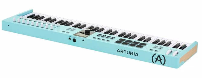 Arturia KeyLab Ess. 61 Mk3 Aquamarine, vy 4