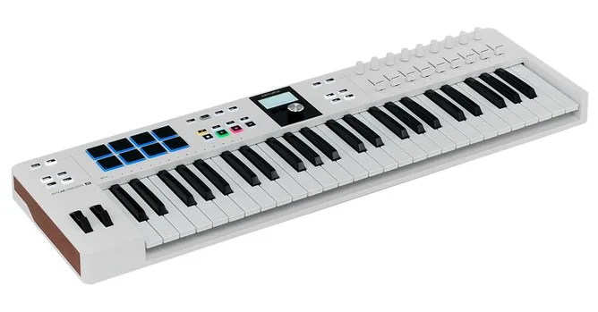 Arturia KeyLab Essential 49 MK3 White, vy 2