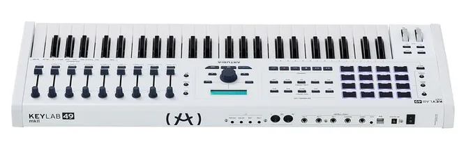 Arturia KeyLab MkII 49 White, vy 4