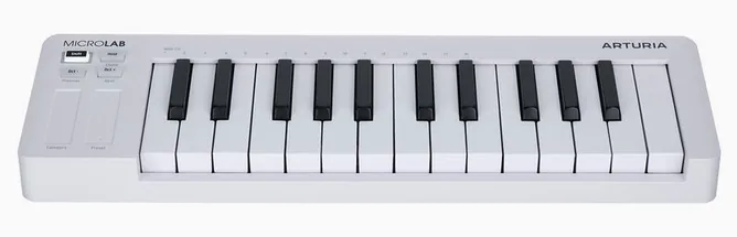 Arturia MicroLab Mk3 White, vy 2