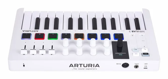 Arturia MiniLab 3 White, vy 4
