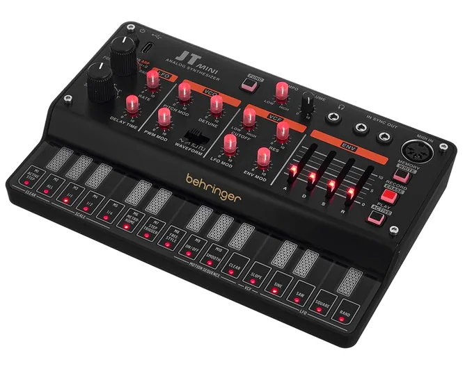 Behringer JT Mini framifrån mot vit bakgrund