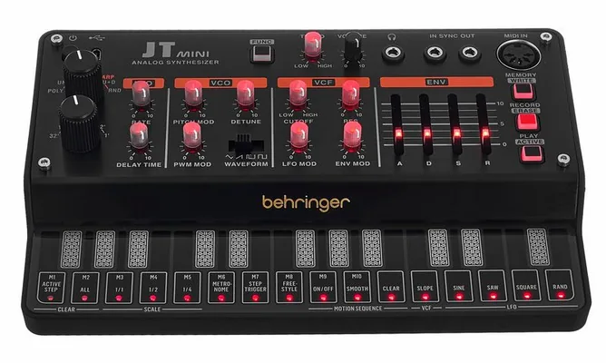 Behringer JT Mini, vy 2