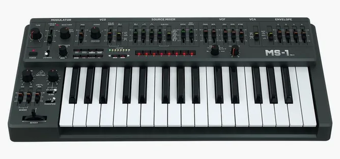 Behringer MS-1 MKII Grey, vy 2