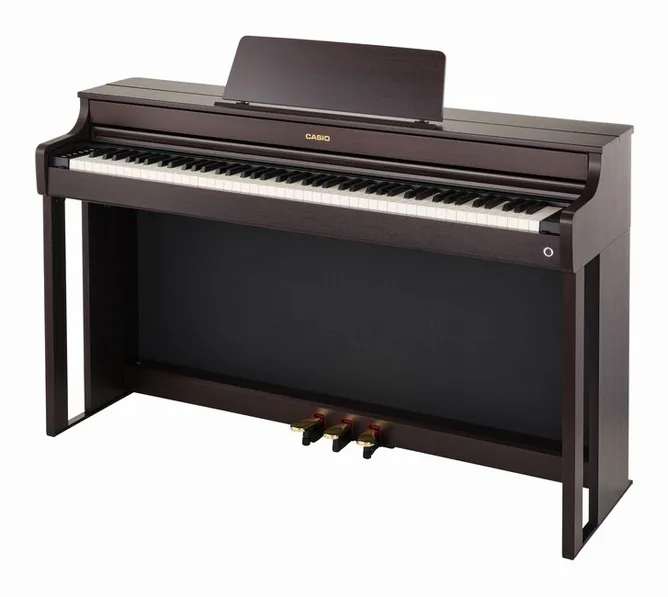 Casio AP-300 BN framifrån mot vit bakgrund