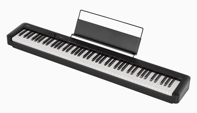 Casio CDP-S110 BK framifrån mot vit bakgrund