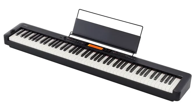 Casio CDP-S360 framifrån mot vit bakgrund
