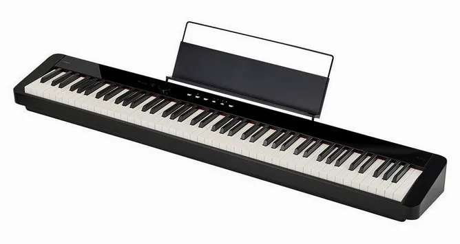 Casio PX-S1100BK framifrån mot vit bakgrund