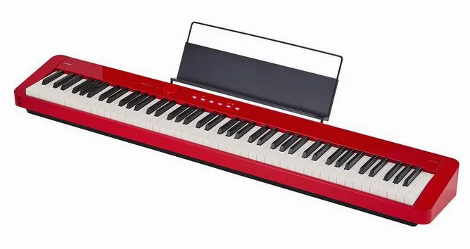 Casio PX-S1100RD framifrån mot vit bakgrund