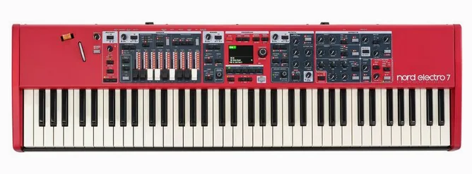 Clavia Nord Electro 7 73, vy 3