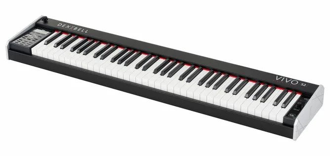 Dexibell Vivo S2 framifrån mot vit bakgrund