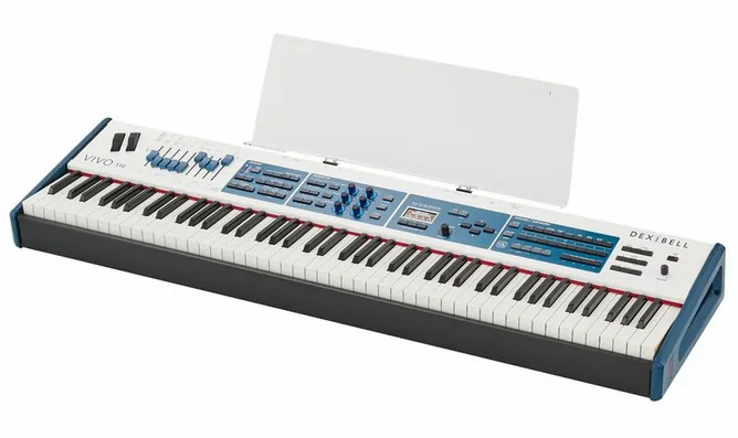Dexibell Vivo S10 framifrån mot vit bakgrund
