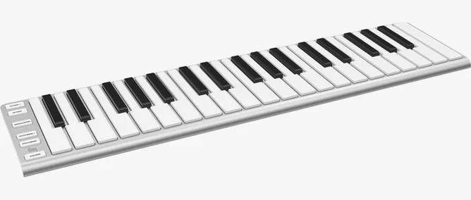 ESI Xkey 37 framifrån mot vit bakgrund