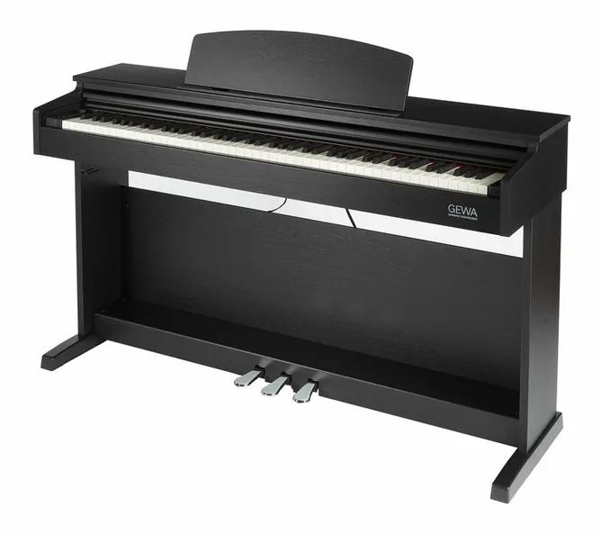 Gewa DP 510 Black framifrån mot vit bakgrund