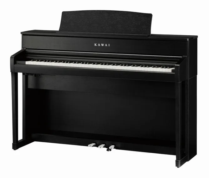 Kawai CA-701 B framifrån mot vit bakgrund