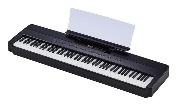 Kawai ES-520 B framifrån mot vit bakgrund