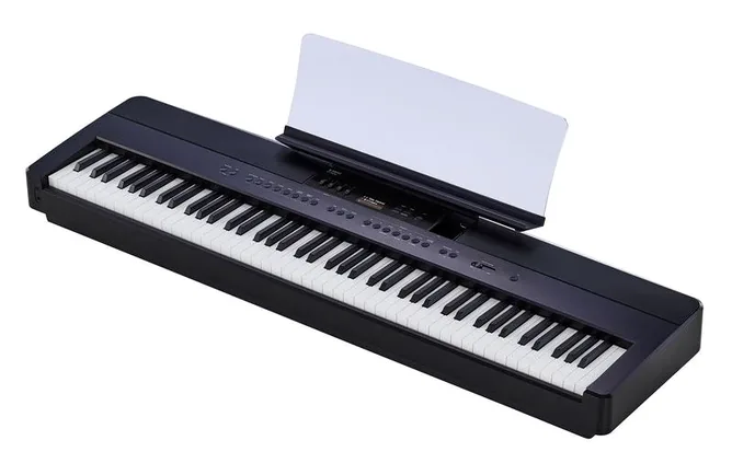 Kawai ES-920 B framifrån mot vit bakgrund