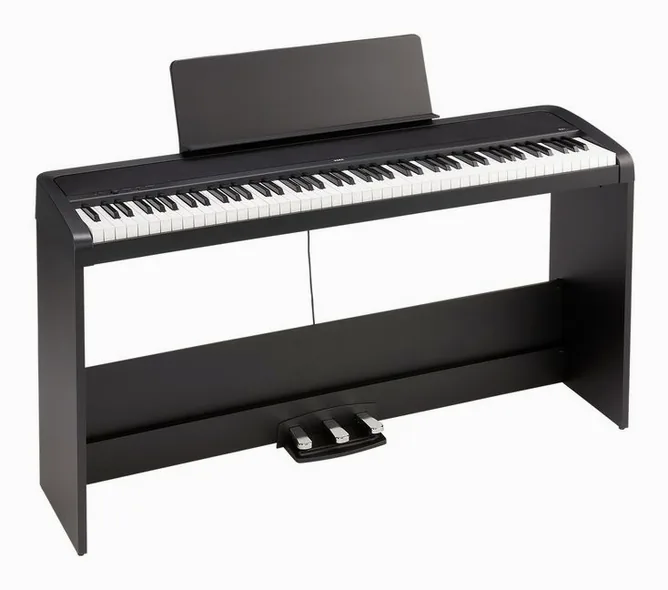Korg B2+ SP Black framifrån mot vit bakgrund