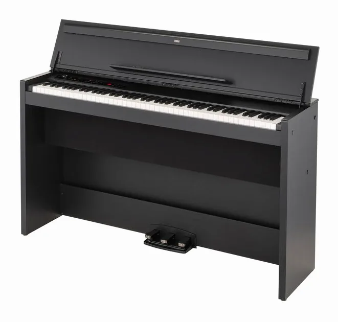 Korg E1 Air BK framifrån mot vit bakgrund