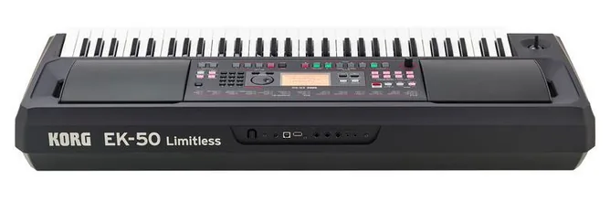Korg EK-50 L, vy 4