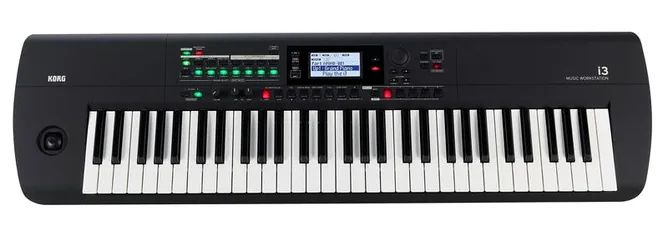 Korg i3 Black, vy 3