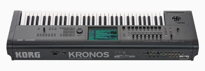 Korg Kronos 61, vy 4