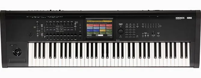Korg Kronos 73, vy 2