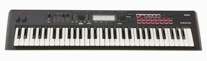 Korg Kross 2-61, vy 2