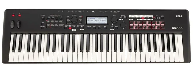 Korg Kross 2-61, vy 4