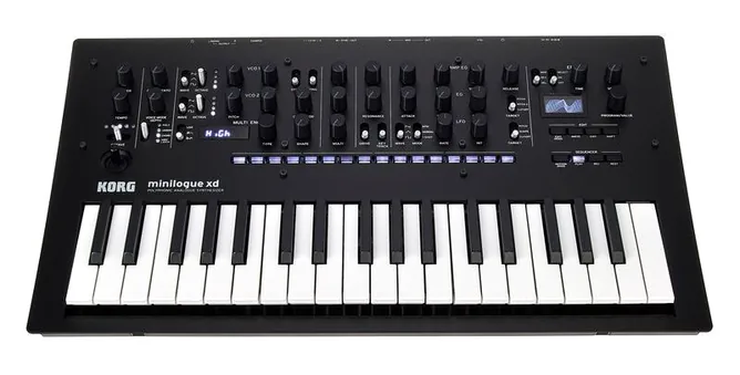Korg Minilogue XD, vy 2