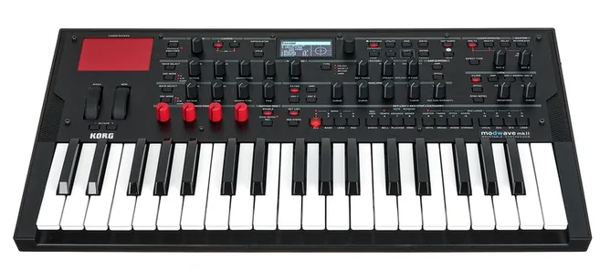 Korg Modwave MKII, vy 2