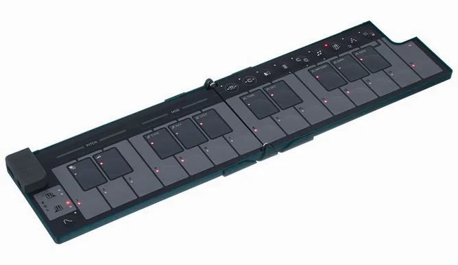 Korg nanoKEY Fold Alpine Green, vy 2