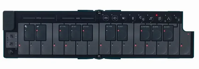 Korg nanoKEY Fold Alpine Green, vy 3