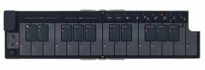 Korg nanoKEY Fold Sand Beige, vy 3