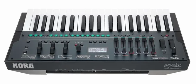 Korg opsix MKII, vy 4