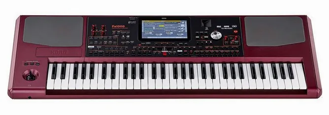 Korg PA-1000, vy 2