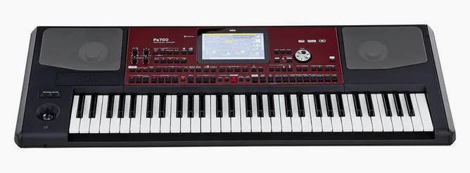 Korg PA-700, vy 2