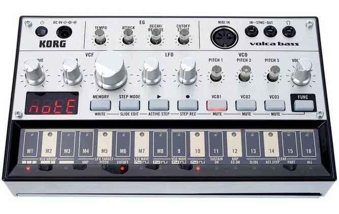 Korg Volca Bass, vy 2