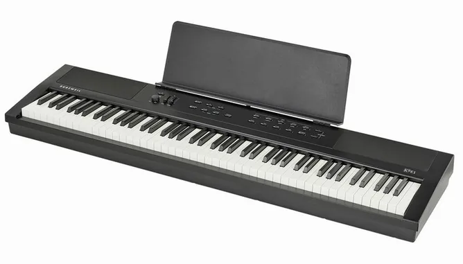 Kurzweil KaE1-LB framifrån mot vit bakgrund