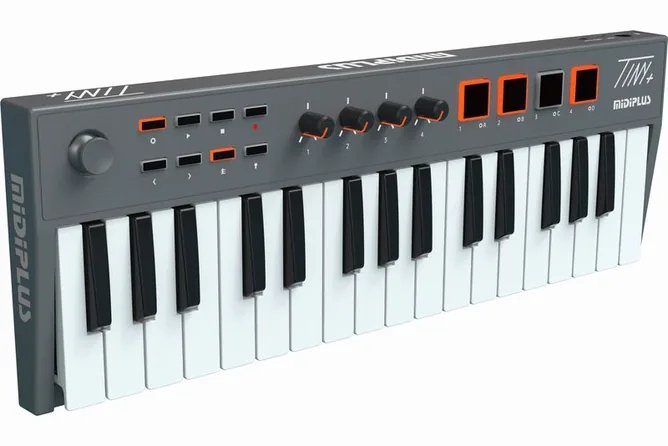 Midiplus Tiny+, vy 2