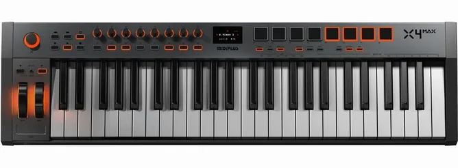 Midiplus X4 Max framifrån mot vit bakgrund
