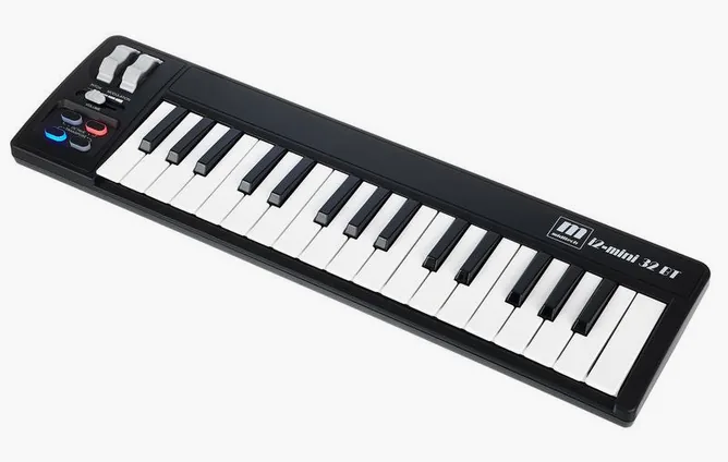 Miditech i2-mini 32 Bluetooth framifrån mot vit bakgrund