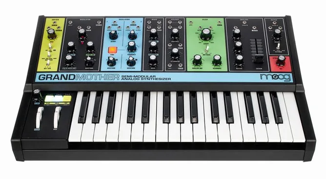 Moog Grandmother, vy 2
