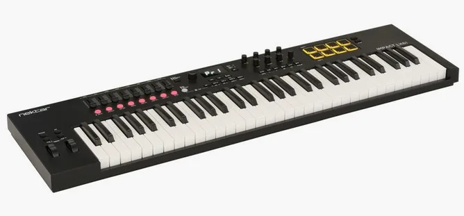 Nektar Impact LX61 mk3, vy 2