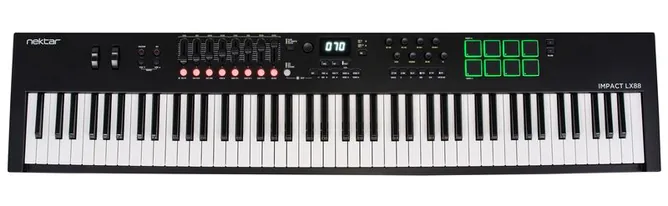 Nektar Impact LX88 mk3, vy 3